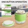 OSBA Mini Rice Cooker, 1L Travel Rice Cooker Small 12V