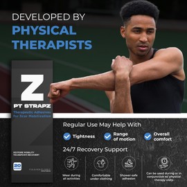PT StrapZ Non-Elastic, Therapeutic Adhesive, Scar Tissue Mobilization, Scar Tissue Stretching, Therapeutic Tool to aid Recovery from Surgery or Trauma Health & Personal Care