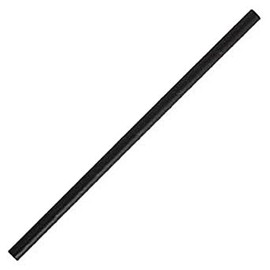 Fiesta Compostable Paper Cocktail Stirrer Straws | Black | Pack of 250 | 140(L)mm / 5 1/2 inch | CY080