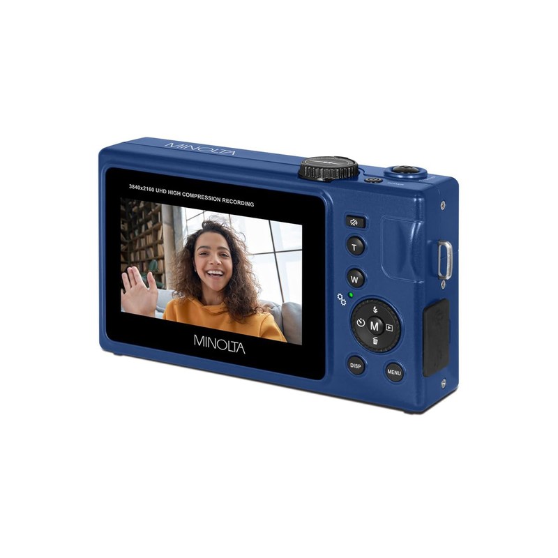 Minolta MND25 Digital Camera, 48 MP Autofocus, 4K Ultra HD