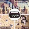 Chess Clock Timer, Electronic Digital Chess Timer with Countdown, 3-in-1