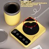 Electric Cup Warmer 9 Mode Constant Temperature Auto Stop Even