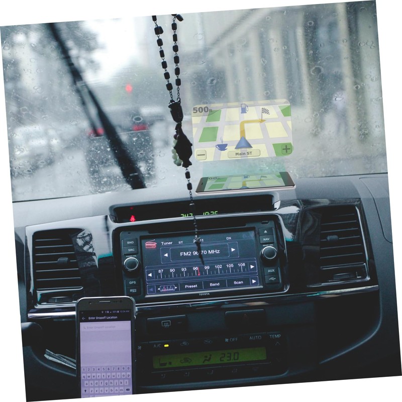 Gatuida 2pcs Reflective Windshield Film for Car Display High Definition