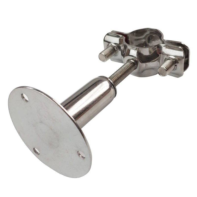 JENSWILL 2PCs Wall Mount Ceiling Pipe Support 304 Stainless Steel