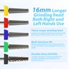 MagiBling 16mm Long Tapered Barrel Nail Drill Bits for False