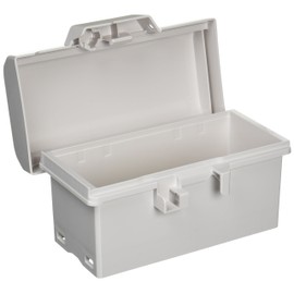 Nitto Kogyo Plastic Box P10-12A Color: White Gray (5YR8.5/0.5)