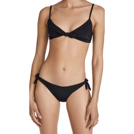 Mara Hoffman Women's Carla Bikini Top, Black, 3X