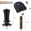 LeLehome 51mm Espresso Tamper Set, Calibrated Spring-Loaded Coffee Tamper with