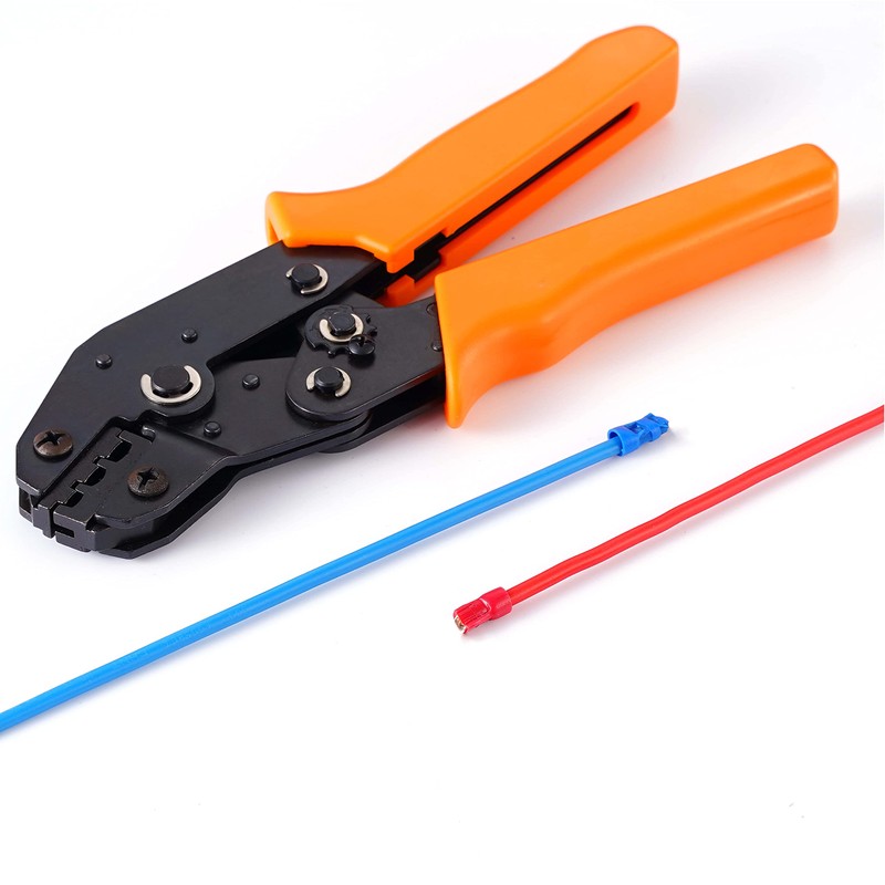 Surriba Butt Connectors Uninsulated Set of 200 Butt-Connectors, Cable Crimp