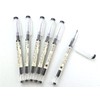 DPWOUM 3Pcs Black Japanese Gel Pen 0.35mm Ink Pen Maker