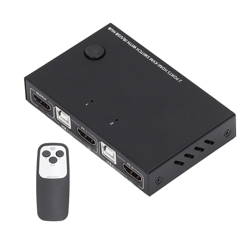 2 in 1 Out KVM Switch 3840 X 2160 Resolution