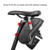 WHEEL UP Portable Waterproof Bike Saddle Pouch with Water Bag