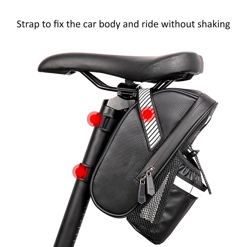WHEEL UP Portable Waterproof Bike Saddle Pouch with Water Bag