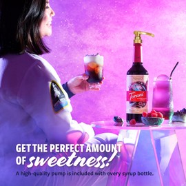 Torani Puremade Syrup, Galaxy, 2024 Flavor of the Year, Glass Bottle with Pump Included, 25.4 Fl Oz