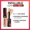 L'Oreal Paris Makeup Infallible Full Wear Waterproof Matte Concealer, Full