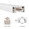 WAC Lighting H Track 6FT Single Circuit Field Cuttable 120V