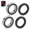 Rear Wheel Axle Bearings & Seals Kit for Yamaha Warrior