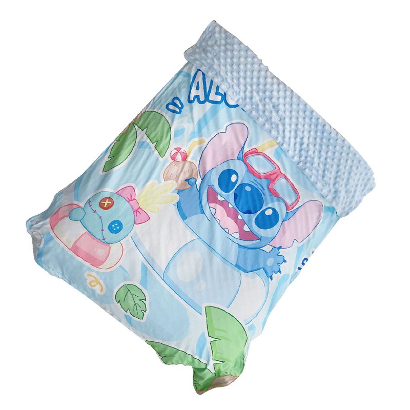 Baby Raised Dot Blanket Cartoon Soothing Soft Baby Dotted Blanket