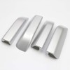 HIGH FLYING Silver Roof Rails Rack Leg Cover End Cap