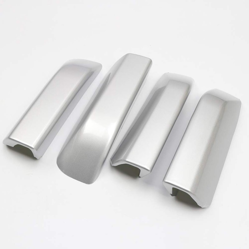HIGH FLYING Silver Roof Rails Rack Leg Cover End Cap