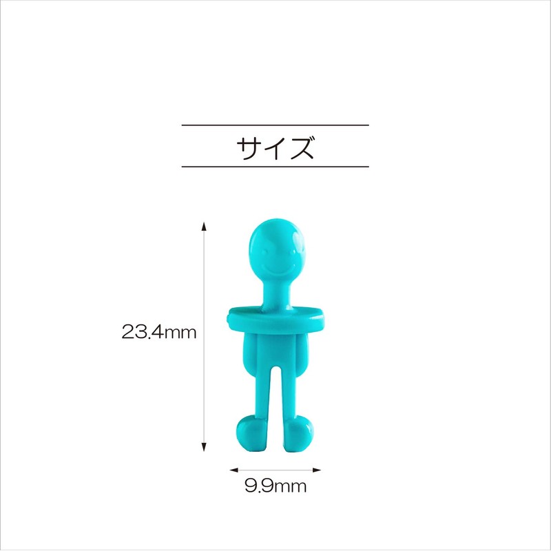 KIYOHARA SUN60-92 Sankoko Mr Bobbin Blue 8 Pieces