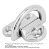 8mm Stainless Steel Folding Boat Marine Pad Eye Stowage D