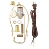 B&P Lamp® Brass Plated Finish Table Lamp Wiring Kit with