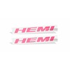 Reflective Concepts HEMI Emblem Overlay Decal Stickers (Pair) - 2011-2019