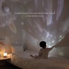 mooas Rotating Projector Melody Nightlight (White), 360° Rotating Nightlight, Wonderland