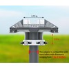 CEKAY Starlink Mounting Kit – Sturdy Pole Mount with Adapter