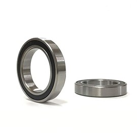 [NBBB Your Bicycle Bearing Warehouse] 6805N-2RS Bearings Campagnolo Ultra Torque Shimano Hollowtech Bottom Racket (BB) Replacement Bicycle Bearings Value Set of 2 (Silver)