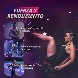 Gomitas de monohidrato de creatina complejo de 8500 mg para hombres y mujeres, suplemento de monohidrato de creatina para el crecimiento muscular, fue