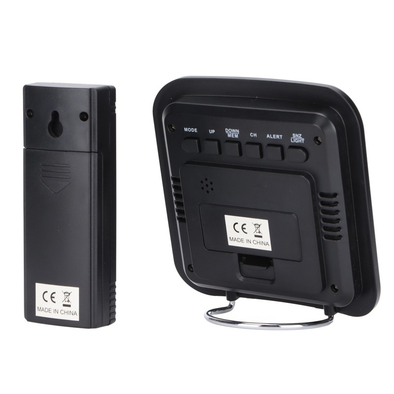 Wireless Weather Station Indoor Outdoor Thermohygrometer Electronic Digital Clock TS‑73