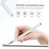 Operitacx Capacitive Touch Screen Stylus Pen with Magnetic Attachment Transparent