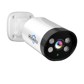 Hiseeu 8MP AHD/TVI/CVI/XVI CCTV Home Wired Security Camera 100ft IR Clear Night Vision Analog TVL Security Bullet Wired Camera for Indoor Outdoor Security Replacement Camera 1PCS