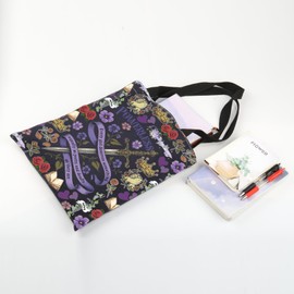 UJIMS Powerless Book Merch Romantic Book Lover Shoulder Bag Fantasy Novels Romantasy Gift Powerless Fans Tote Bag (Powerpurplebag)