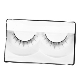 DOITOOL 1 Pair Doll False Eyelashes Doll Making Accessories Decorative Eyelashes for Home False Eyelashes Fluffy Long Bottom Lashes Dolls Eye Make up Eyelashes Fake Eyelash Black Pp