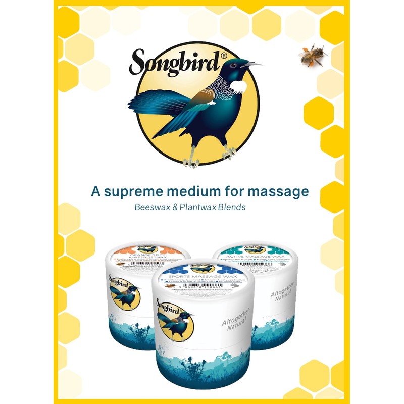 Songbird Orange Spice Massage Wax (550g)