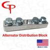 GP Audio 4 Spot Alternator Distribution Block 1/0 2/0 lug