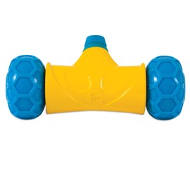 JW Pet 32290 RoboBone Electronic Treat Dispenser, Yelow/Blue
