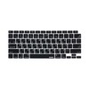 XSKN Hebrew/English Language Black US Version Silicone Keyboard Cover Skin