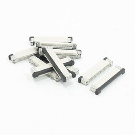 sourcing map FFC FPC 30-pin 0.5mm Pitch Spacing DIY Ribbon Flat Socket Connector 10 Pcs