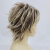 CZLHLZ Women's Fashion Short Synthetic Wigs Pixie Cut Blonde Ombre