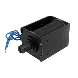 IIVVERR AC 100V 1.54A 20mm Stroke 1600gf Pull Type Solenoid Electromagnet 1683L (AC 100V 1.54A 20mm Stroke 1600gf Tipo de solenoide de electroimán 1683L