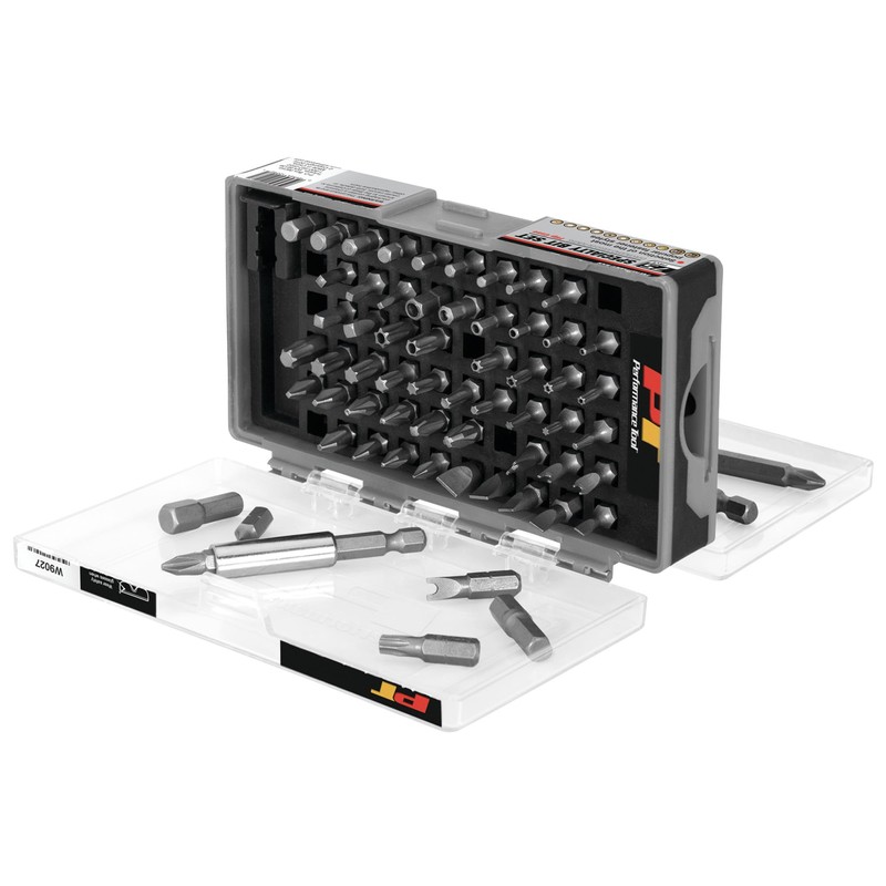 Performance Tool W9027 75-Piece Specialty Bit Driver Set with Multiple