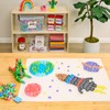 Colorations 3D Building Puffs & Shapes - 3008 Pieces
