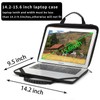 BUG 14.2-15.6 Inch Laptop Case Hard Shell, Protective Laptop Carrying