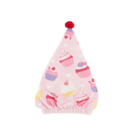 Marushin 0625013000 Towel Cap for Swimming, Children, Sweet Cupcakes, Hair Drying Towel, Hair, Absorbent, Quick Drying, Towel, Girls, Boys, Swimming, Sea