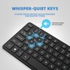 B.FRIENDIT Wired USB Keyboard, Comfortable Quiet Chocolate Keys, Durable Ultra-Slim