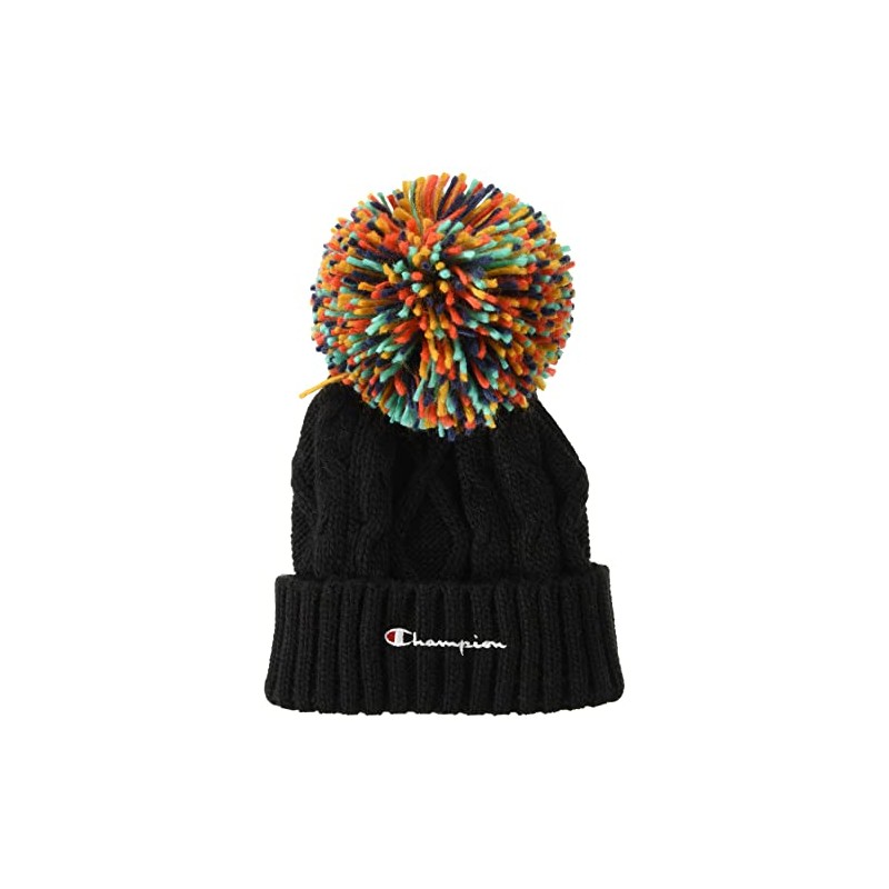 Champion 435-0032 Kids Knit Cap, Black